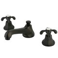 Kingston Brass KS4465TX 8" Widespread Bathroom Faucet, Oil Rubbed Bronze KS4465TX